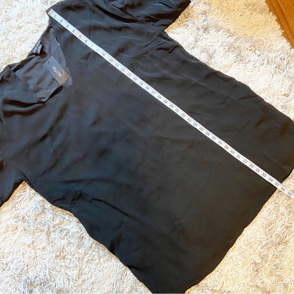 NWTs City Chic | Double Frill Dress in Black Size XL/22 - Picture 8 of 9